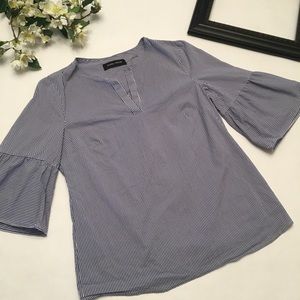 Ivanka Trump striped shirt size Petite XSmall